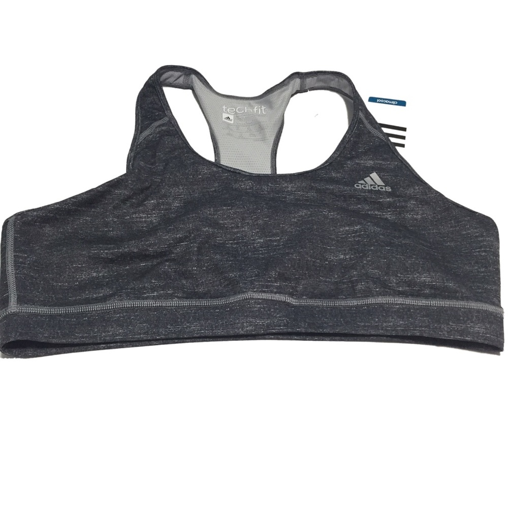 Adidas NWT Techfit Med Compression Sports Bra